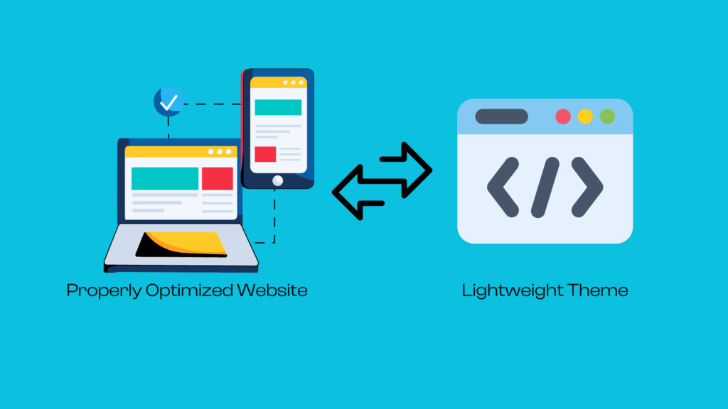 use lightweight theme for wordpress performance optimization